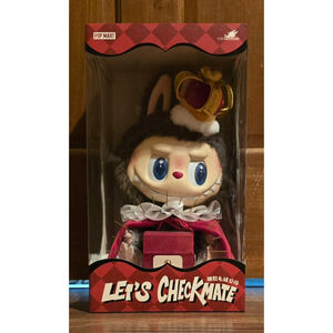 POP MART The Monsters Let's Checkmate King Labubu